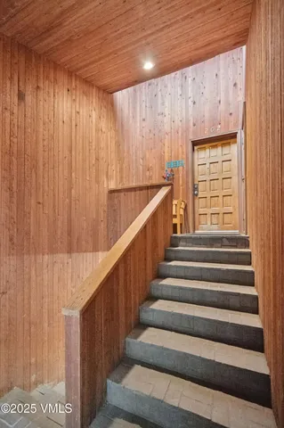 a view of front door