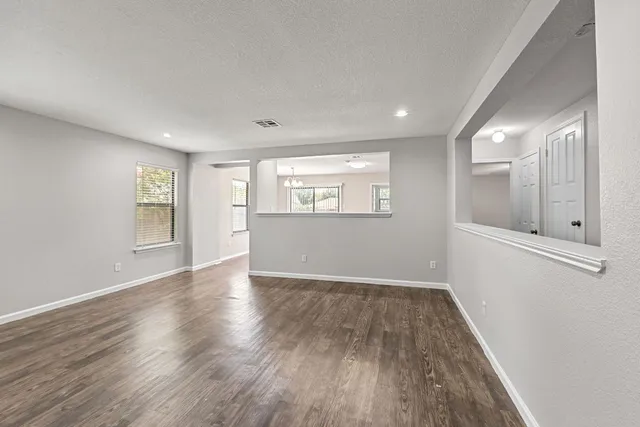 a view of livingroom with hardwood
