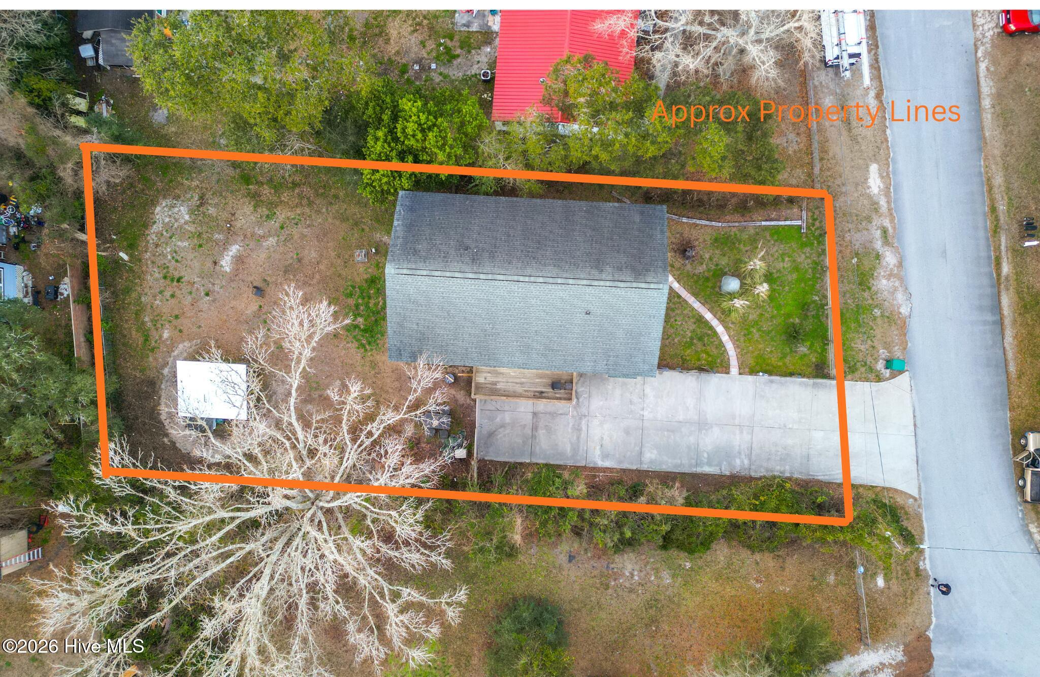 101 North Seaview Road Wilmington, NC 28409 - Photo 24 of 31 Approx Property Lines (1)