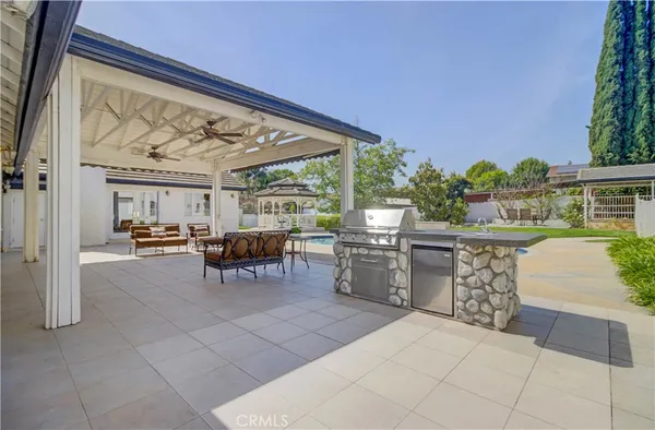 a view of outdoor space yard swimming pool and patio