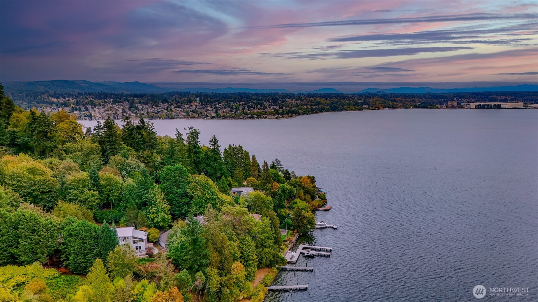 8449 West Mercer Way Mercer Island, WA 98040 - Photo 2 of 40 a view of a lake and outdoor space