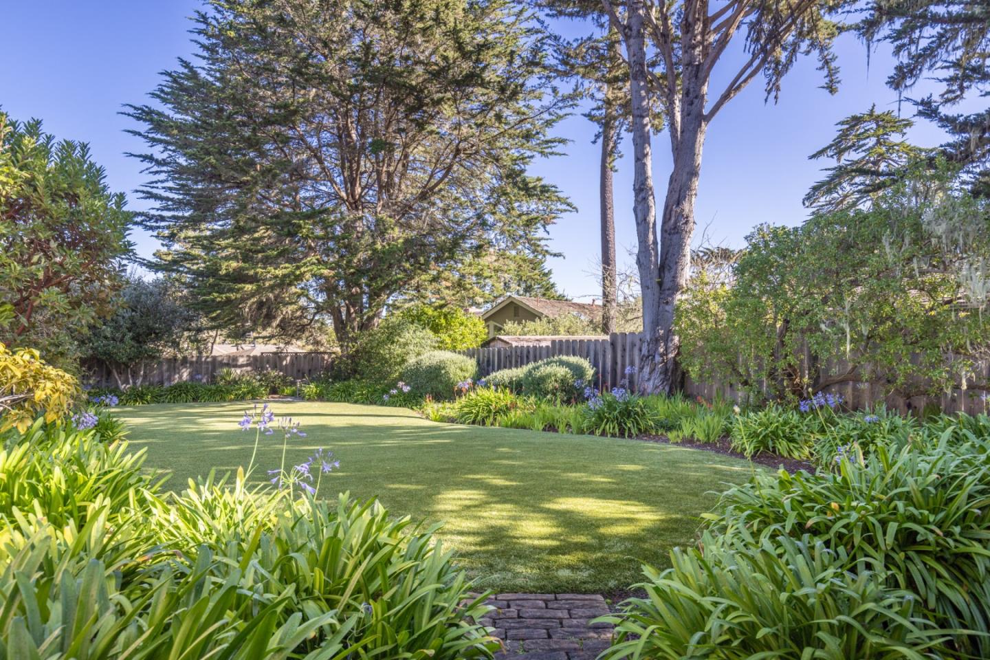 1155 Lookout Road Pebble Beach, CA 93953 - Photo 8 of 33 a view of a water fountain in the middle of a yard