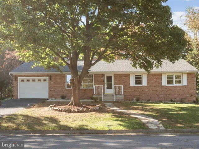 a view of yard with swimming pool and green space