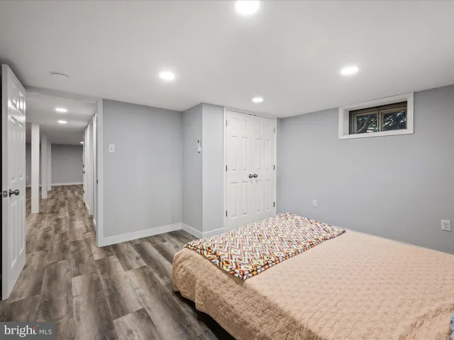 a big yard with trees