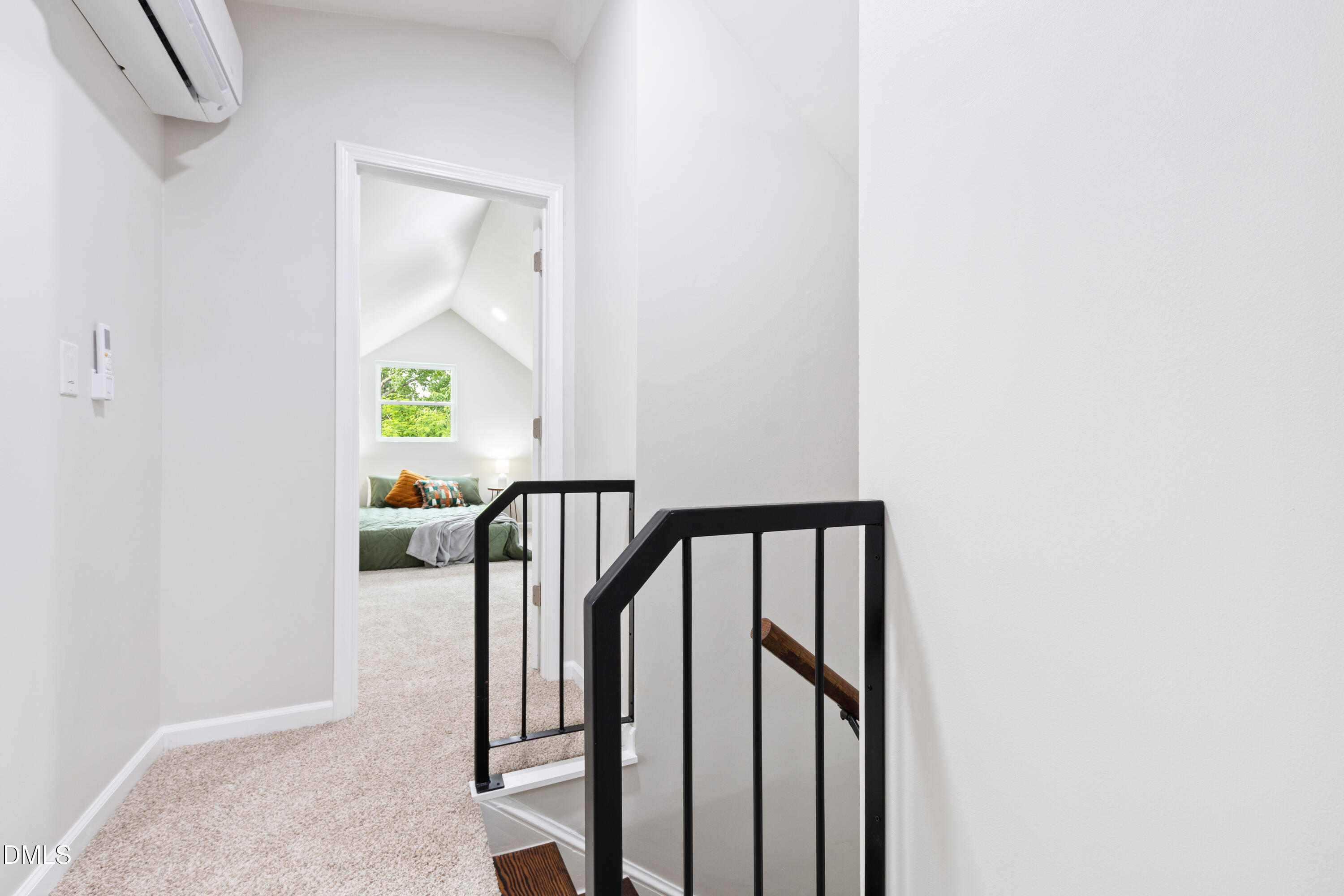 2153 Hurdle Mills Road Roxboro, NC 27574 - Photo 11 of 32 a view of staircase with furniture and rug