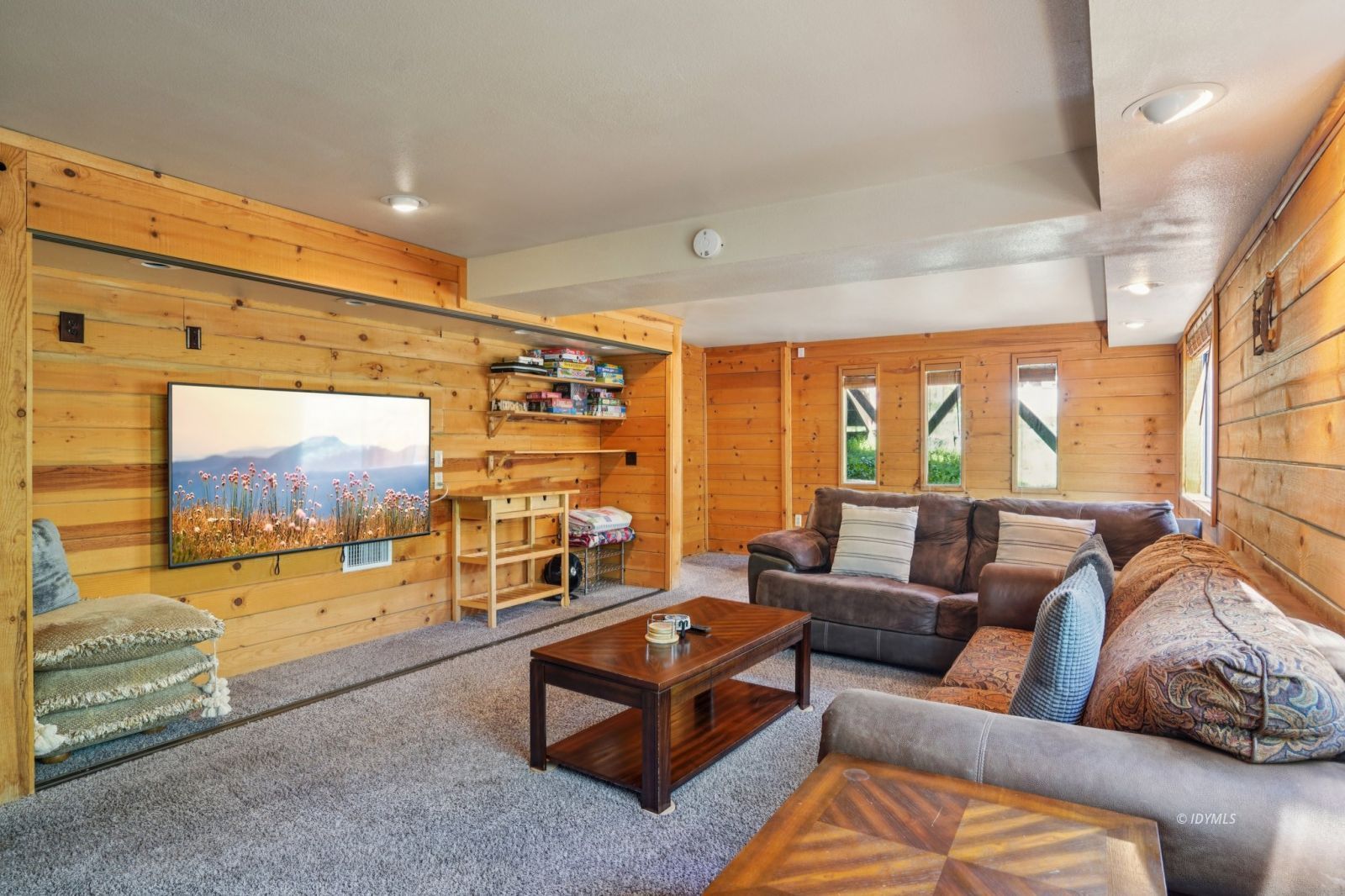 24800 Marion Ridge Drive Idyllwild, CA 92549 - Photo 30 of 42 Down Stairs family room/ 4th bedroom