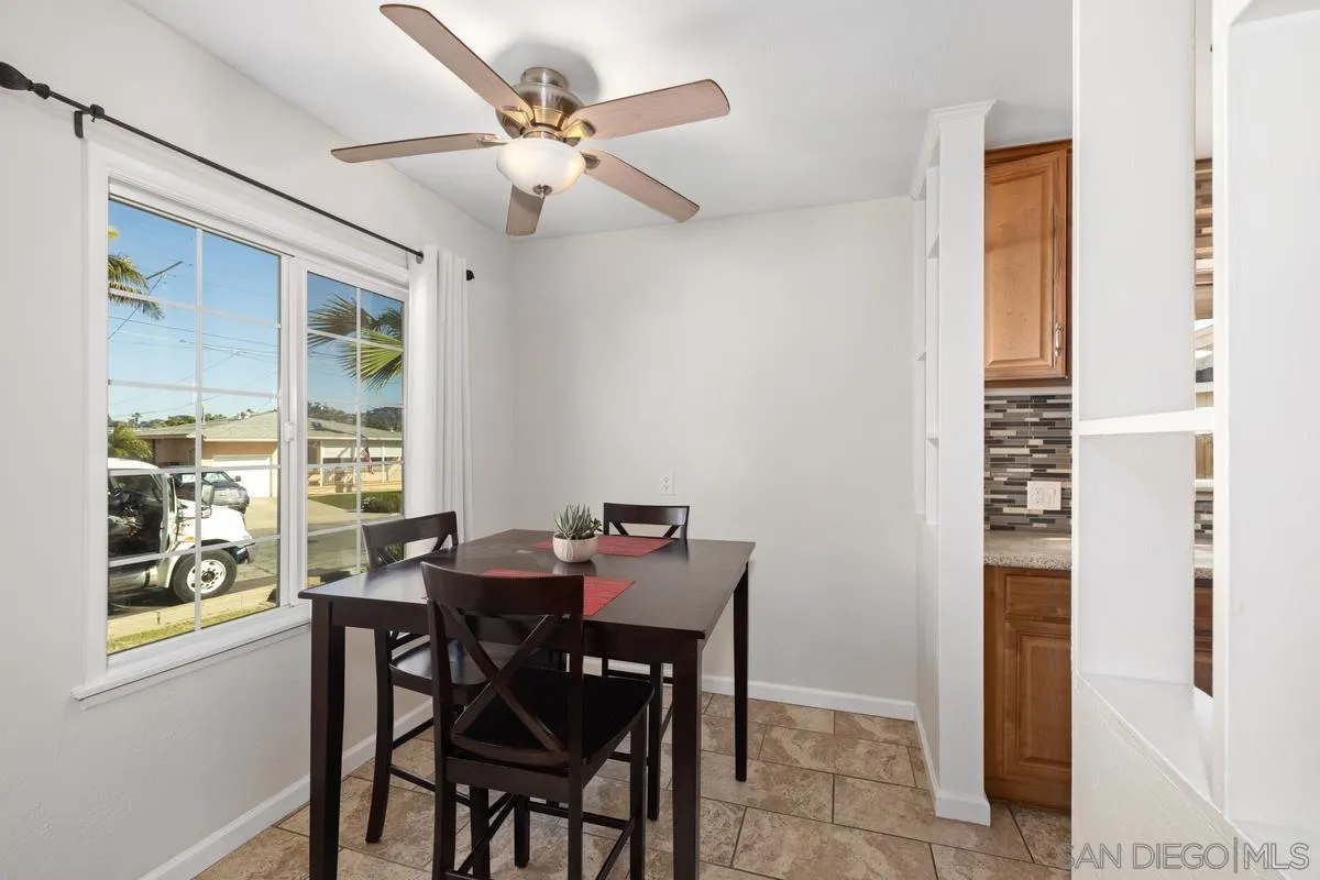 5826 Amarillo Avenue La Mesa, CA 91942 - Photo 7 of 20 a view of a dining room with furniture and window