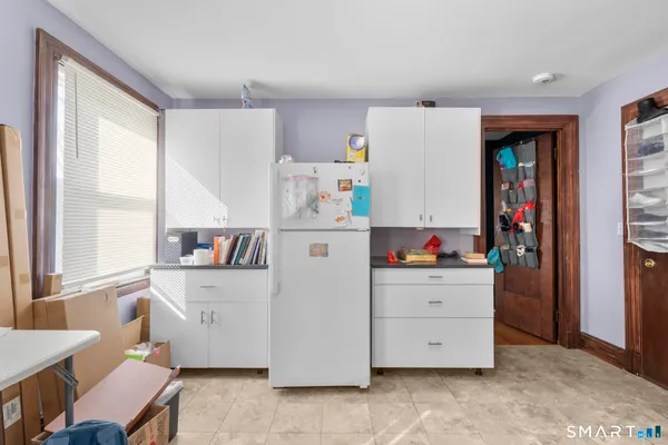 a sink with a mirror