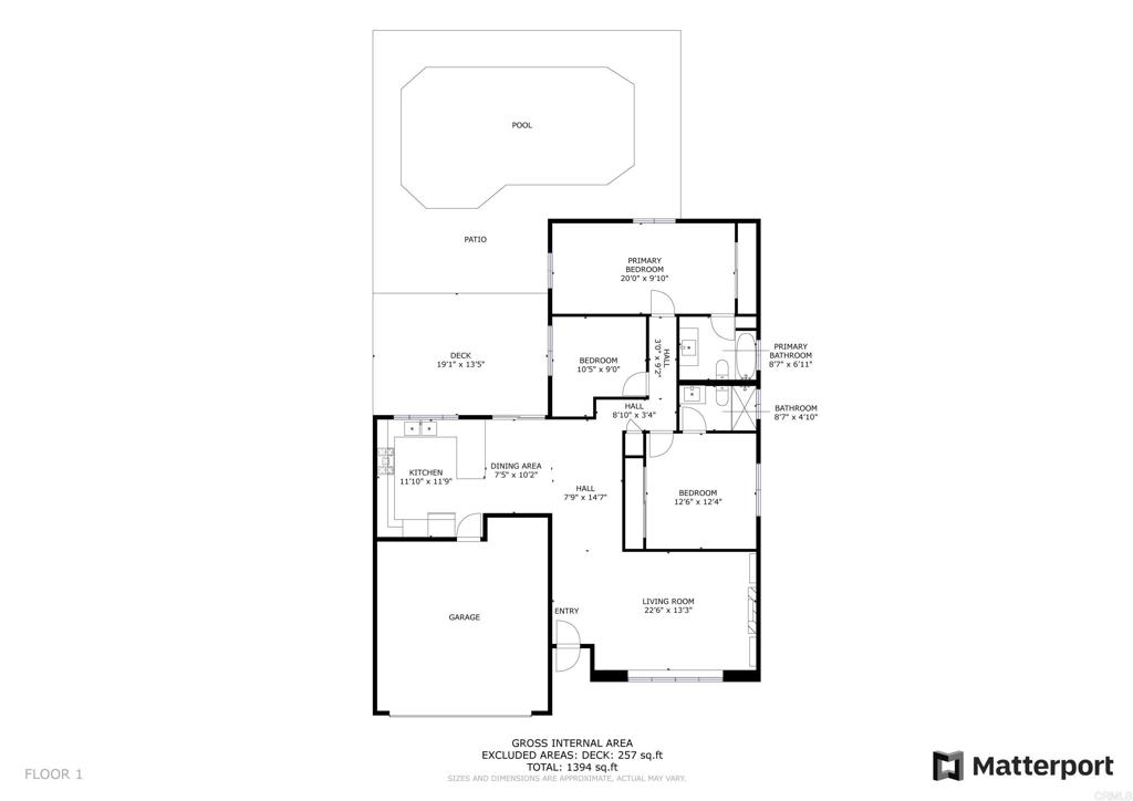 10033 Woodpark Drive Santee, CA 92071 - Photo 3 of 21 a picture of a floor plan