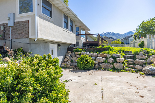 892 East 400 South Smithfield, UT 84335 - Photo 39 of 44 View of patio featuring a mountain view