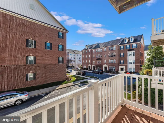 a front view of a building with street view