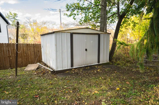 a backyard of a house