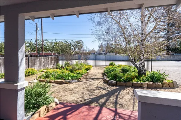 a view of fireplace and wooden floor