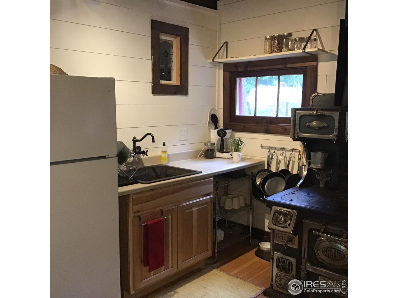 authentic wood fired cook stove and prep are