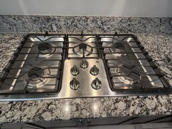 a close view of washer and dryer