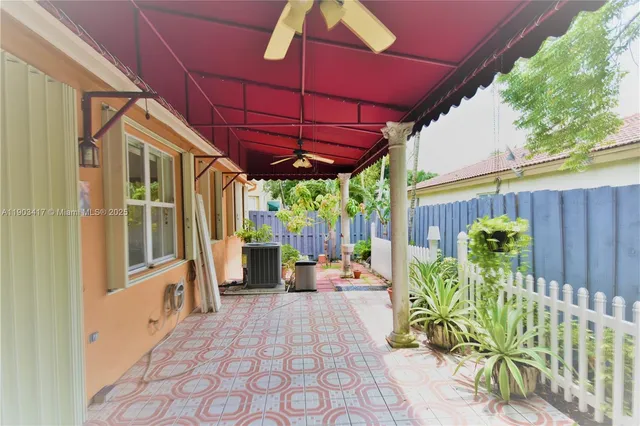 a utility room with a washer and dryer