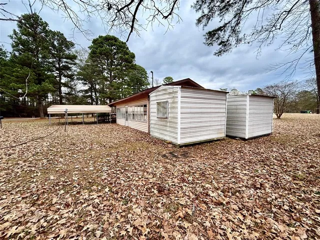 a view of a outdoor space with a tree