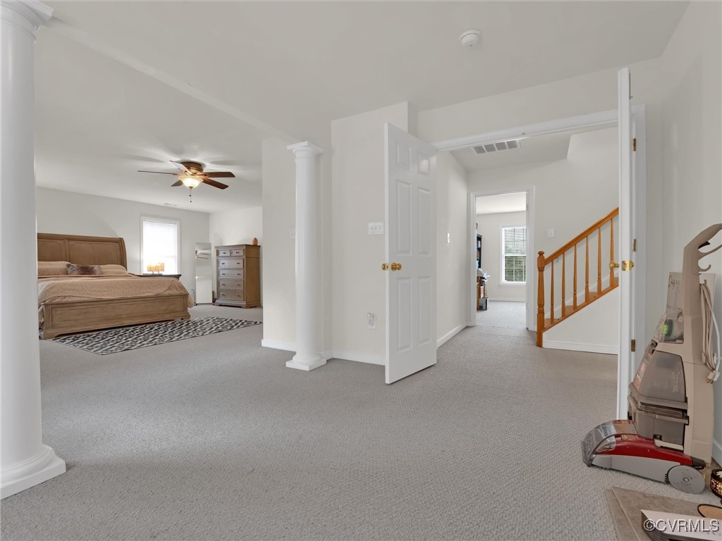 5512 Garden Grove Road Chesterfield, VA 23832 - Photo 27 of 48 Bedroom with multiple windows, carpet, and ceiling