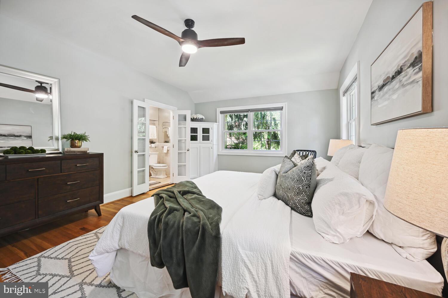 404 Pershing Drive Silver Spring, MD 20910 - Photo 11 of 37 Large primary bedroom with ensuite bath