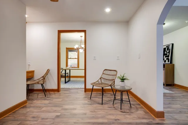 a room with storage and utility