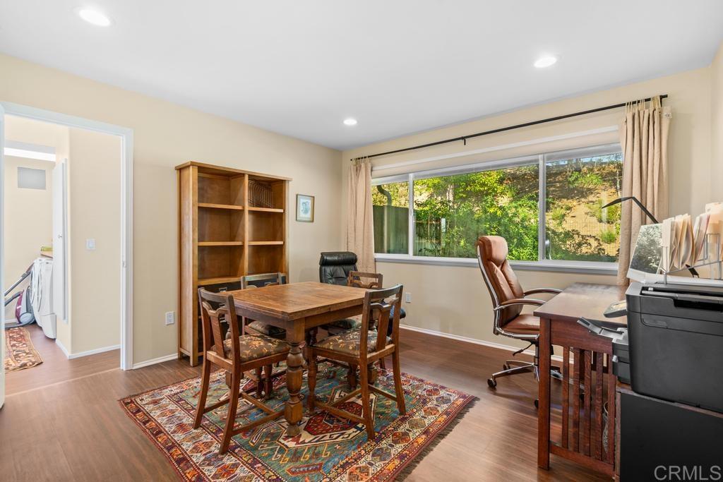 25443 Mesa Grande Road Santa Ysabel, CA 92070 - Photo 36 of 68 a view of a workspace with furniture and a window