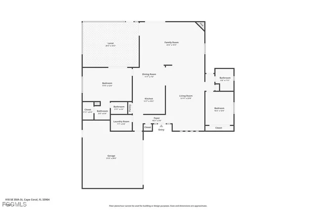$339,000 | 918 Southeast 35th Street, Cape Coral, FL 33904