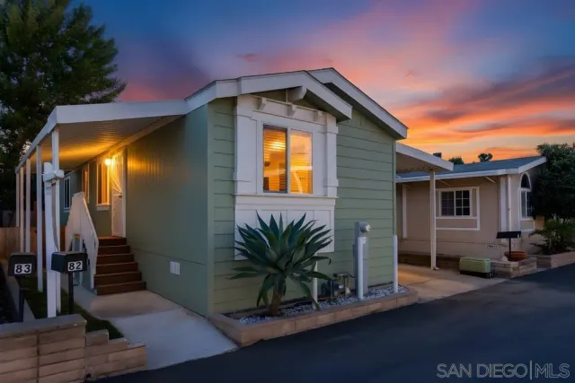 a view of backyard of a house