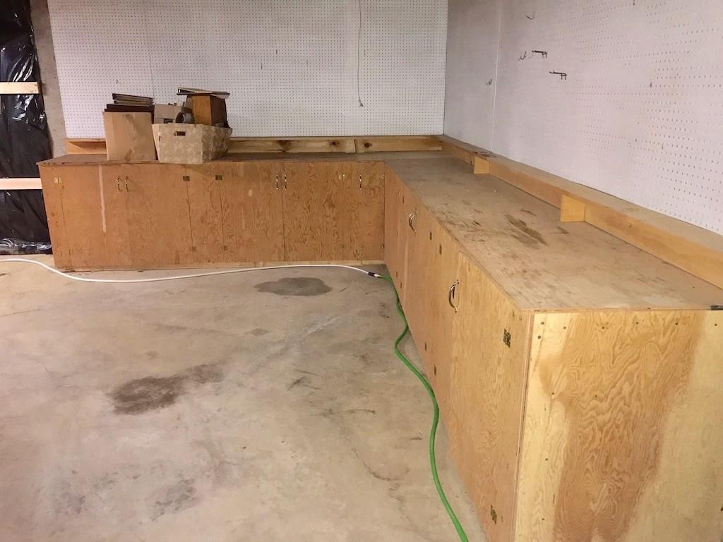 175 James Road Cornville, ME 04976 - Photo 21 of 28 Workbench in walk-out basement.