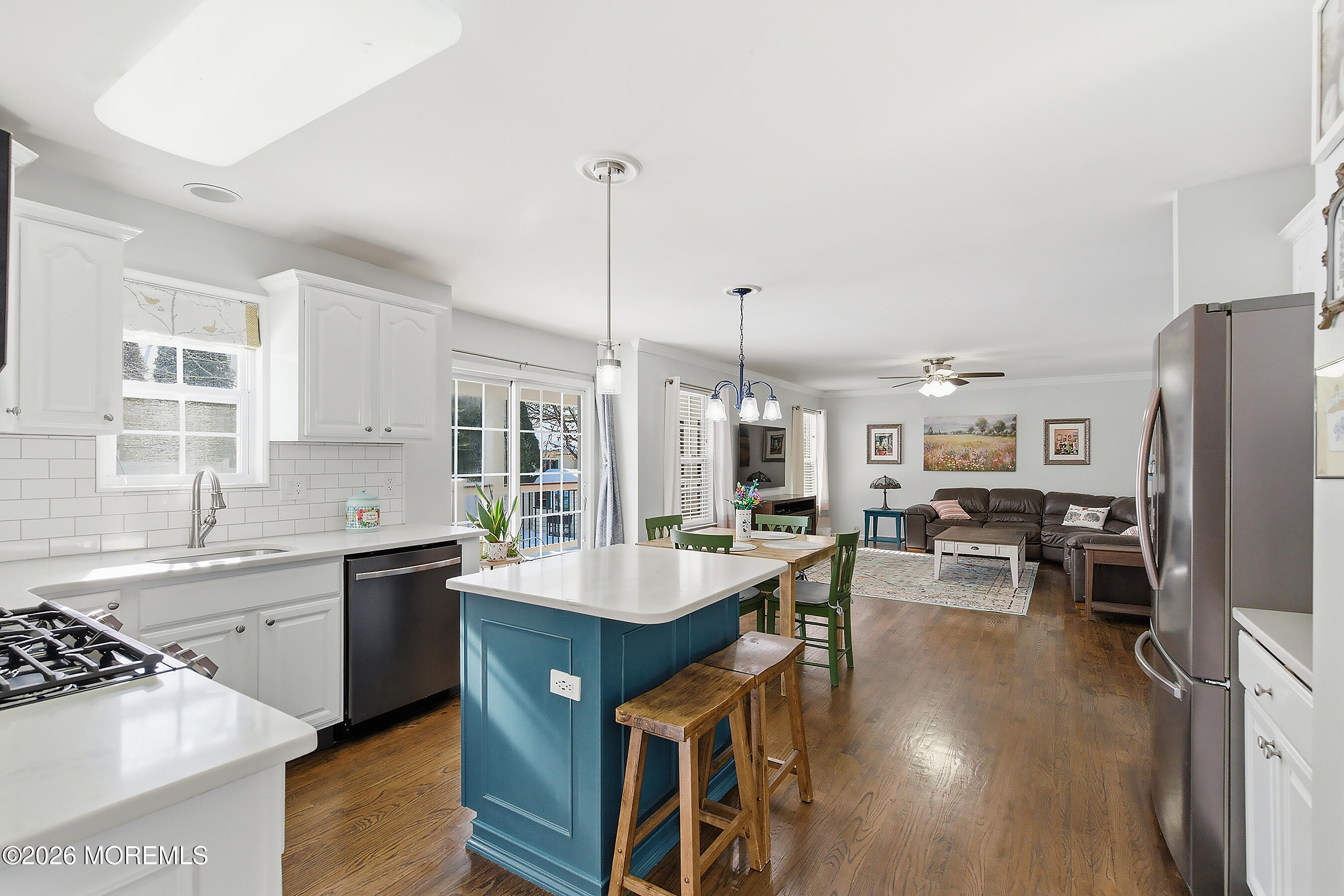 197 Inlet Avenue Manahawkin, NJ 08050 - Photo 11 of 36 a large kitchen with lots of counter space and stainless steel appliances
