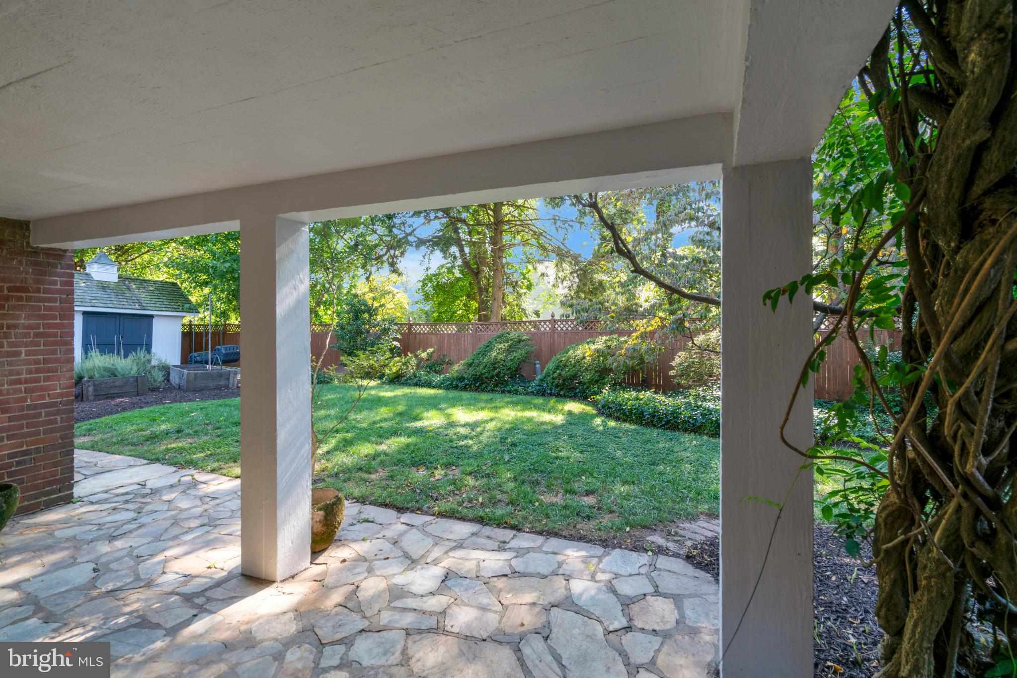 3408 North Glebe Road Arlington, VA 22207 - Photo 45 of 51 Covered stone patio