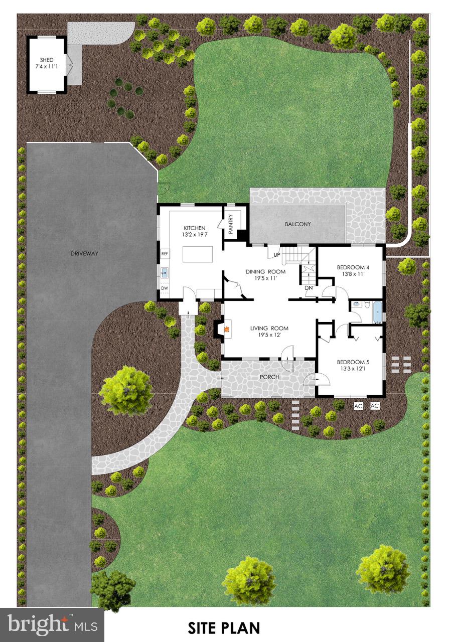 3408 North Glebe Road Arlington, VA 22207 - Photo 47 of 51 Site plan