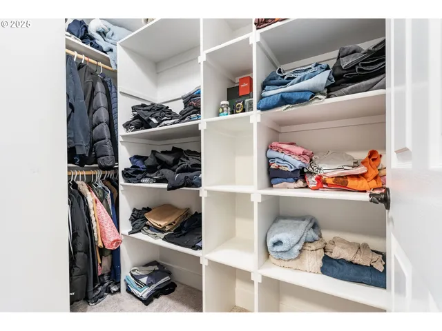 a room with storage and utility