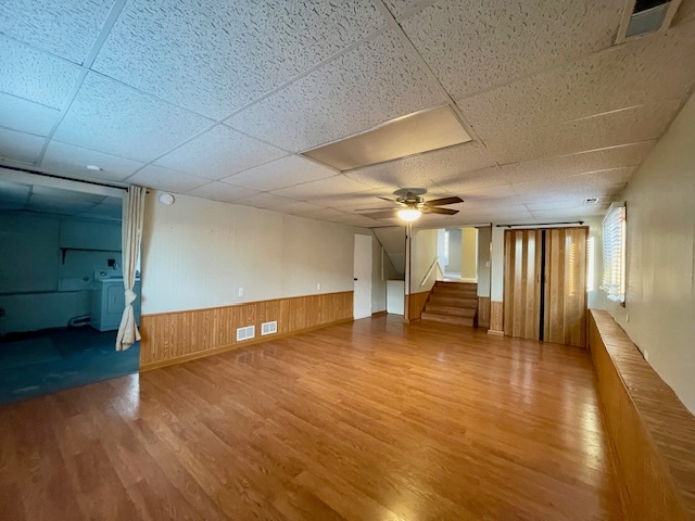 355 Pearson Circle Naperville, IL 60563 - Photo 14 of 19 a view of an empty room with window and a projector