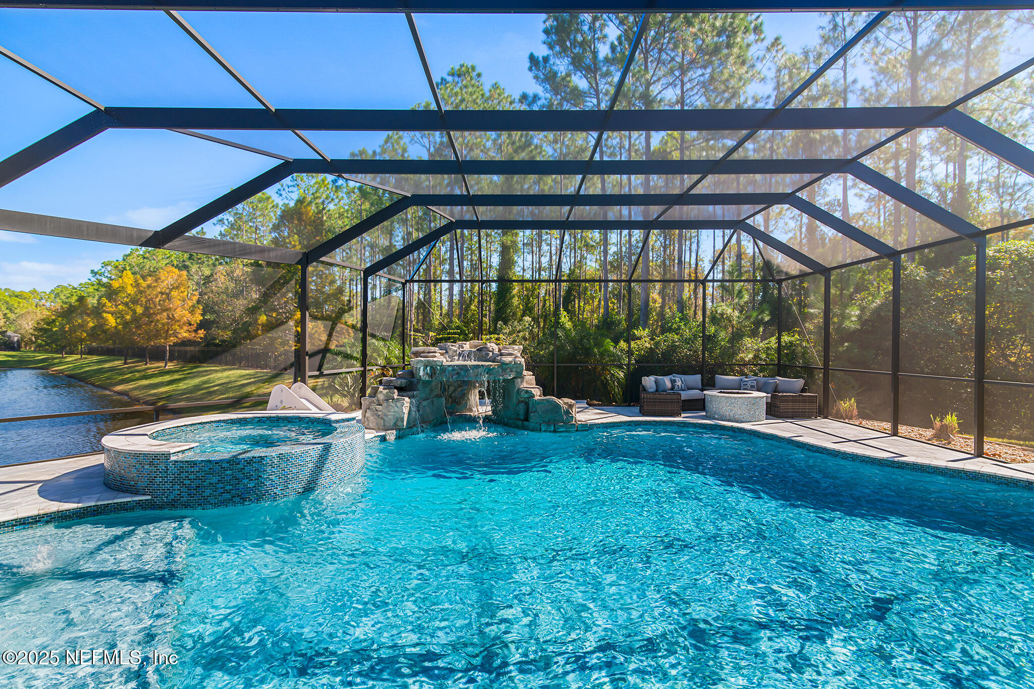 217 Bonita Vista Drive Ponte Vedra, FL 32081 - Photo 35 of 69 Pool Spa & Waterfall