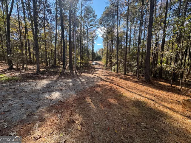 a view of outdoor space with trees