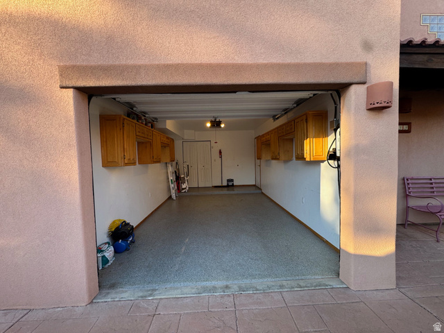 3439 Westwater Road Moab, UT 84532 - Photo 29 of 64 Garage featuring a textured wall
