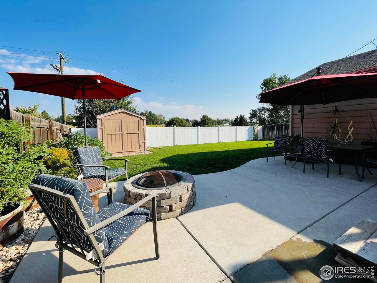 421 East 28th St Road Greeley, CO 80631 - Photo 23 of 30 Backyard patio, perfect for entertaining!