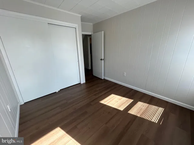 a view of wooden floor