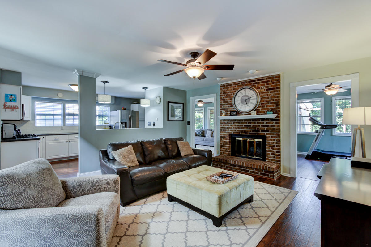 Large open concept