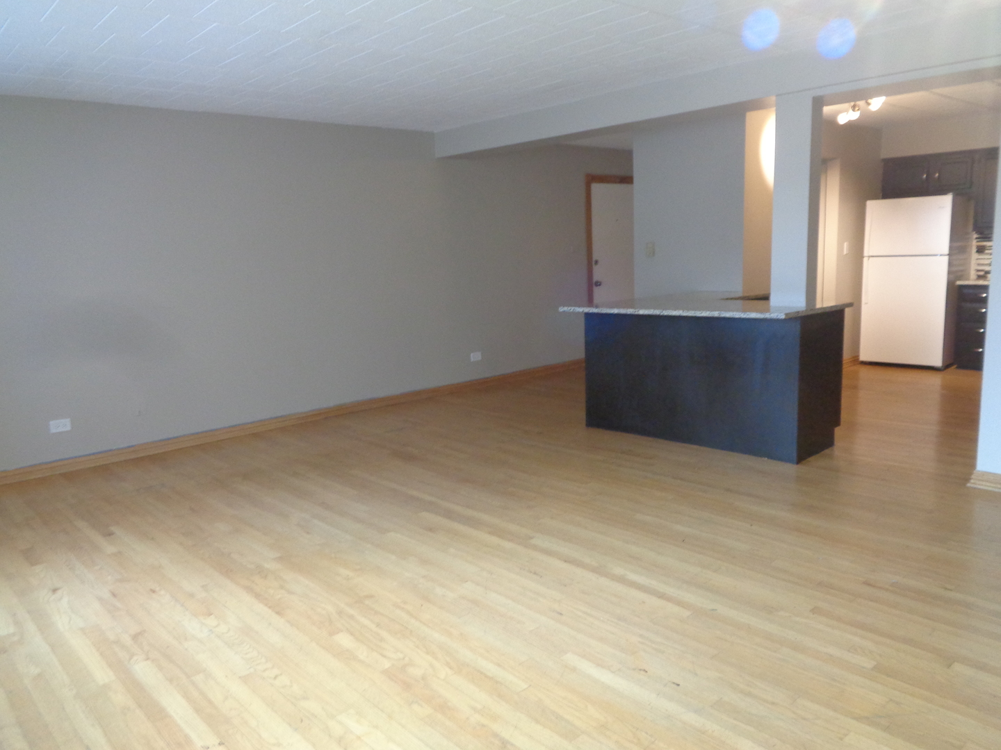 6233 West 94th Street, Unit 1SE Oak Lawn, IL 60453 - Photo 3 of 13 a view of an empty room and kitchen view