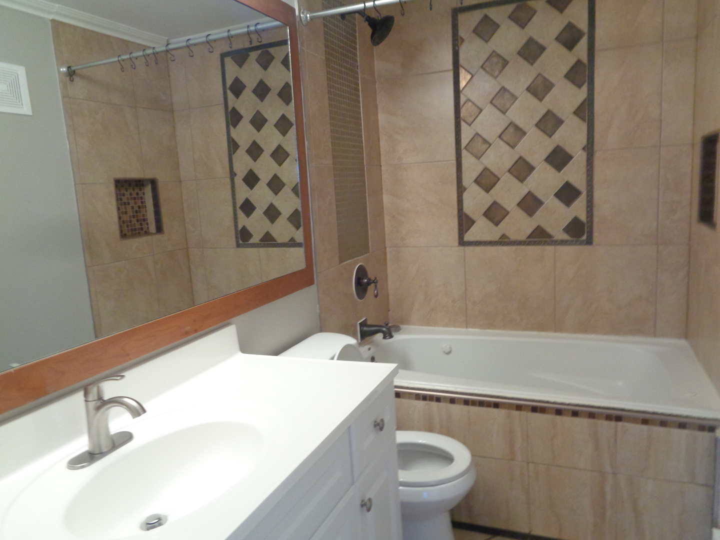 6233 West 94th Street, Unit 1SE Oak Lawn, IL 60453 - Photo 9 of 13 a bathroom with a sink and a bathtub