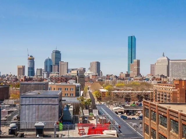 a view of city and a city