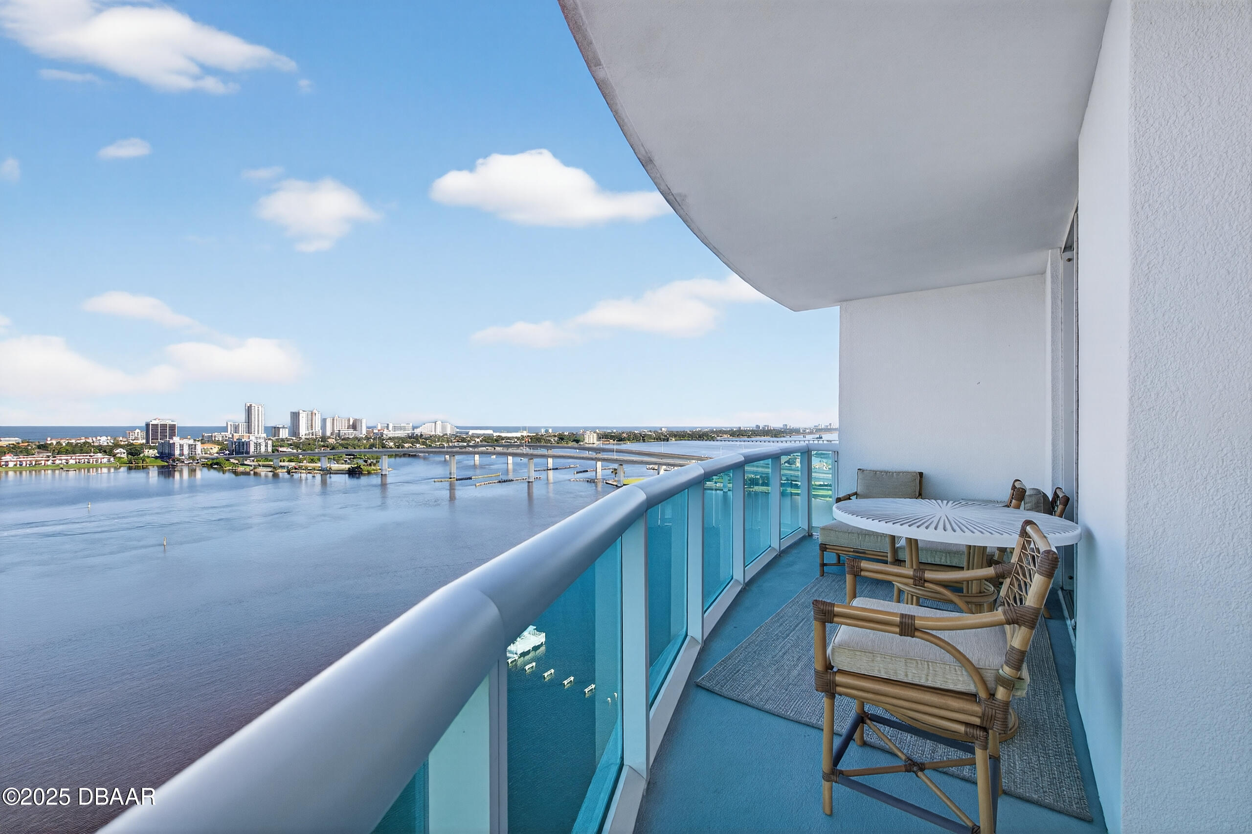 231 Riverside Drive, Unit 1602 Holly Hill, FL 32117 - Photo 33 of 45 a view of a terrace with sitting area