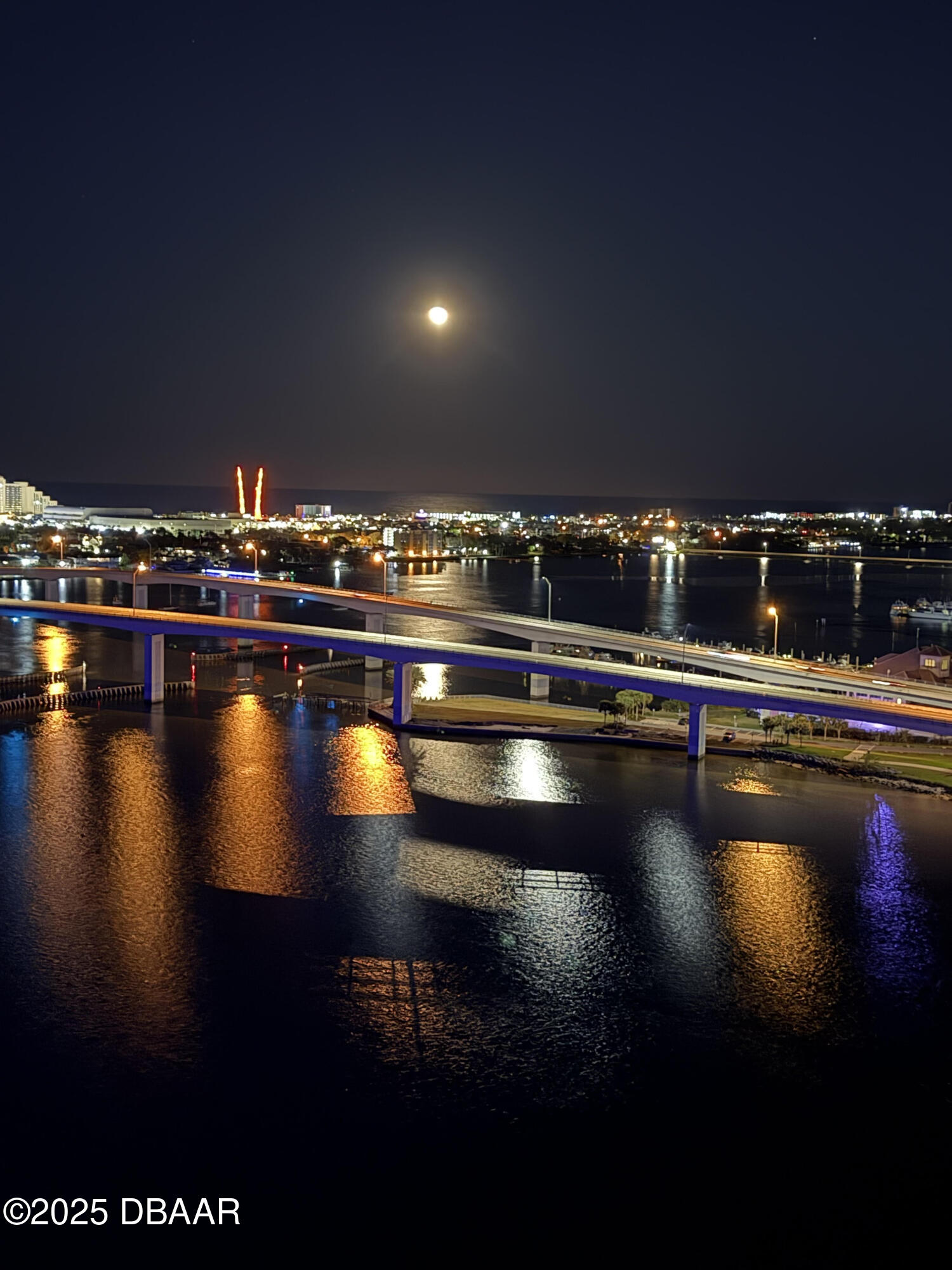 231 Riverside Drive, Unit 1602 Holly Hill, FL 32117 - Photo 36 of 45 a view of a swimming pool with seating space