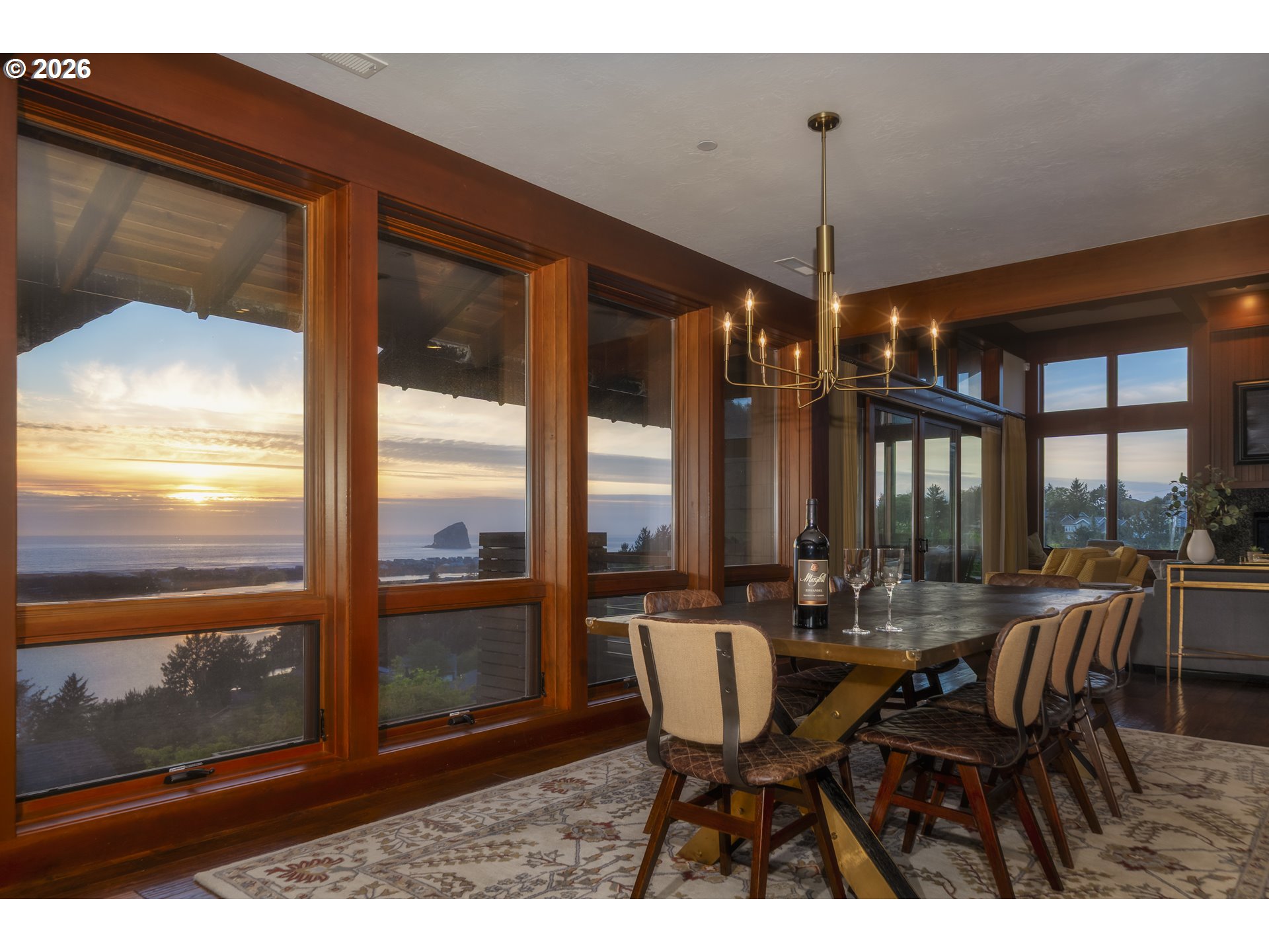 7850 Brooten Mountain Road Pacific City, OR 97135 - Photo 11 of 48 a dining room with furniture window and outdoor view
