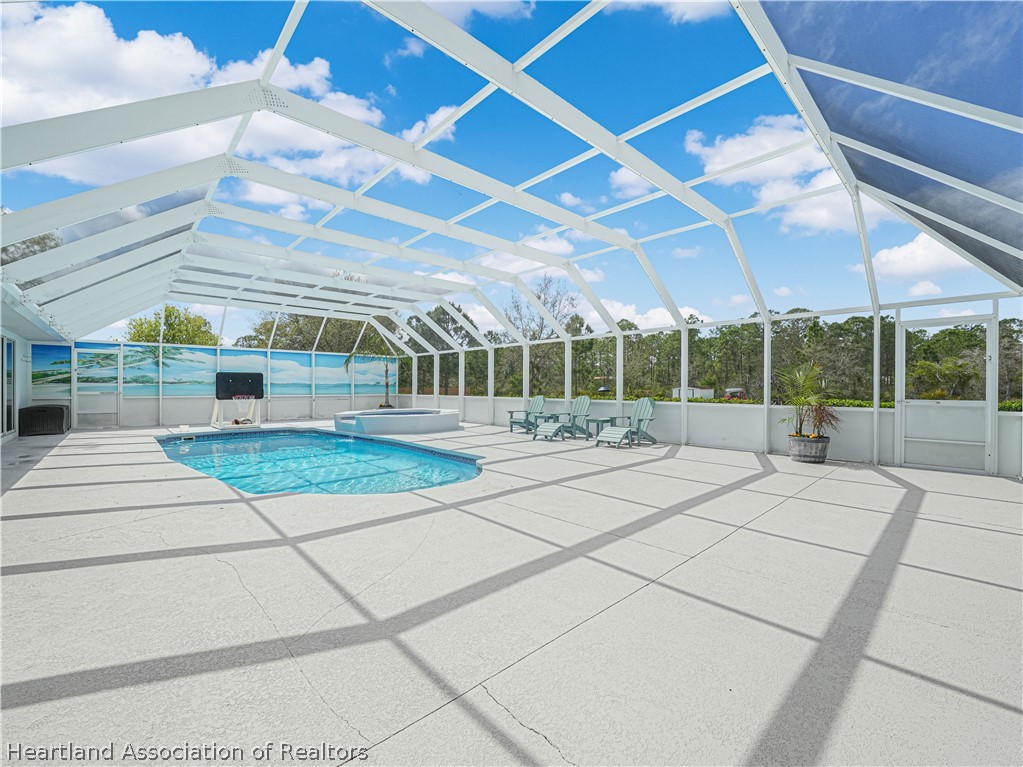 5721 Golden Road Sebring, FL 33875 - Photo 31 of 42 Expansive Pool Deck Area!