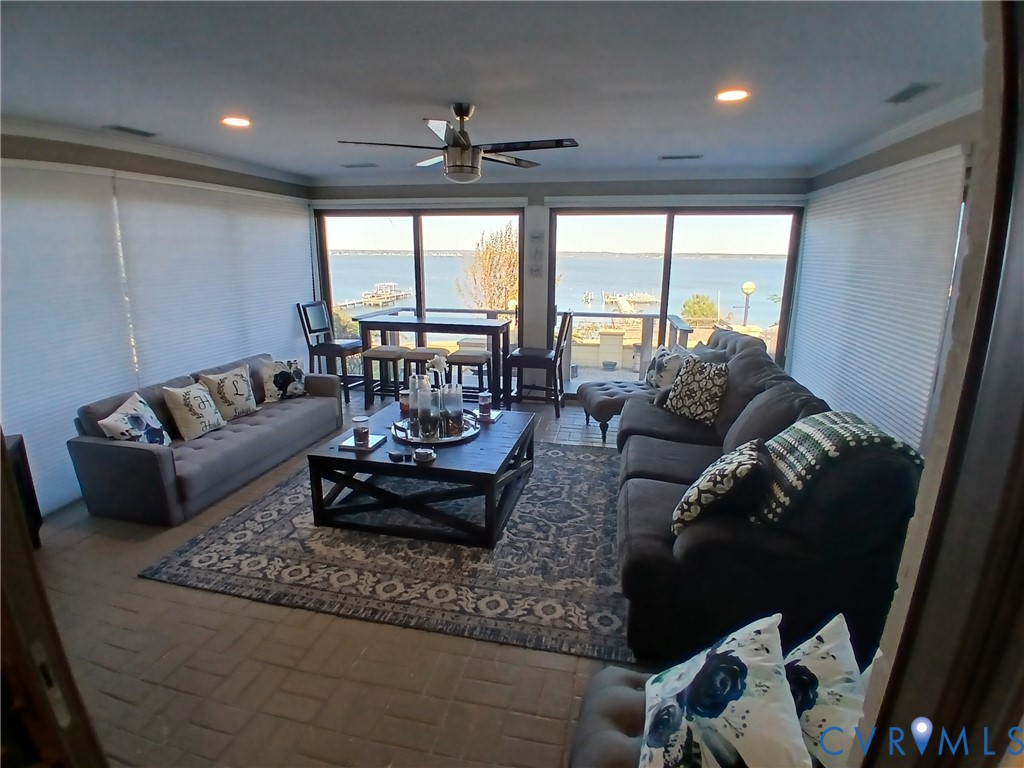 393 Daingerfield Road Tappahannock, VA 22560 - Photo 10 of 26 Sun Room over looking river