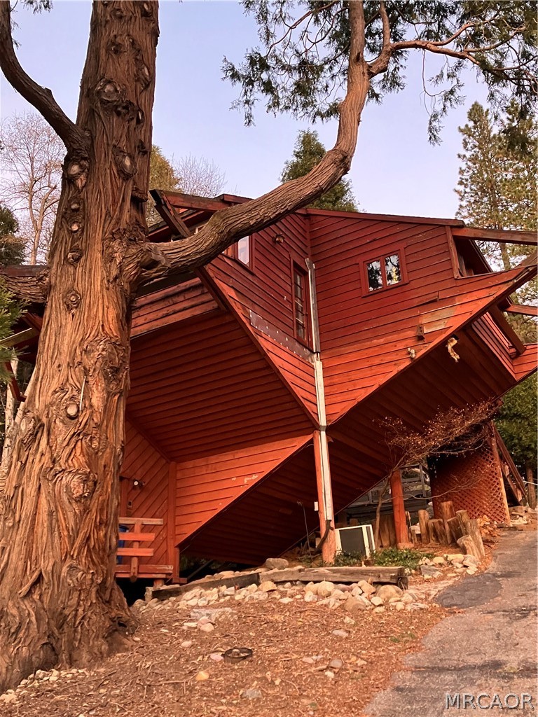 a view of an outdoor space with porch