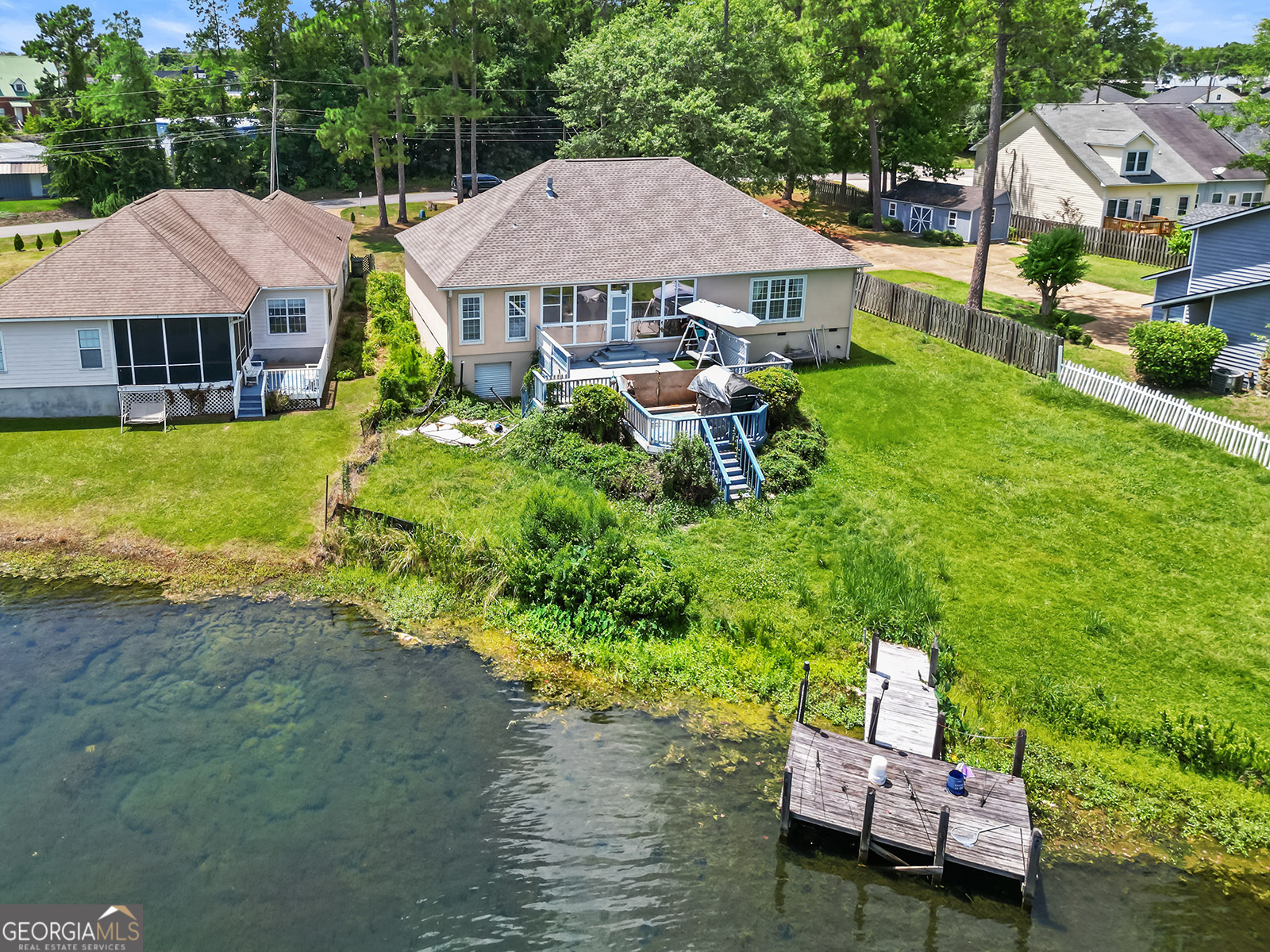 120 Timber Ridge Drive Thomasville, GA 31757 - Photo 6 of 23 a aerial view of a house with swimming pool garden and patio