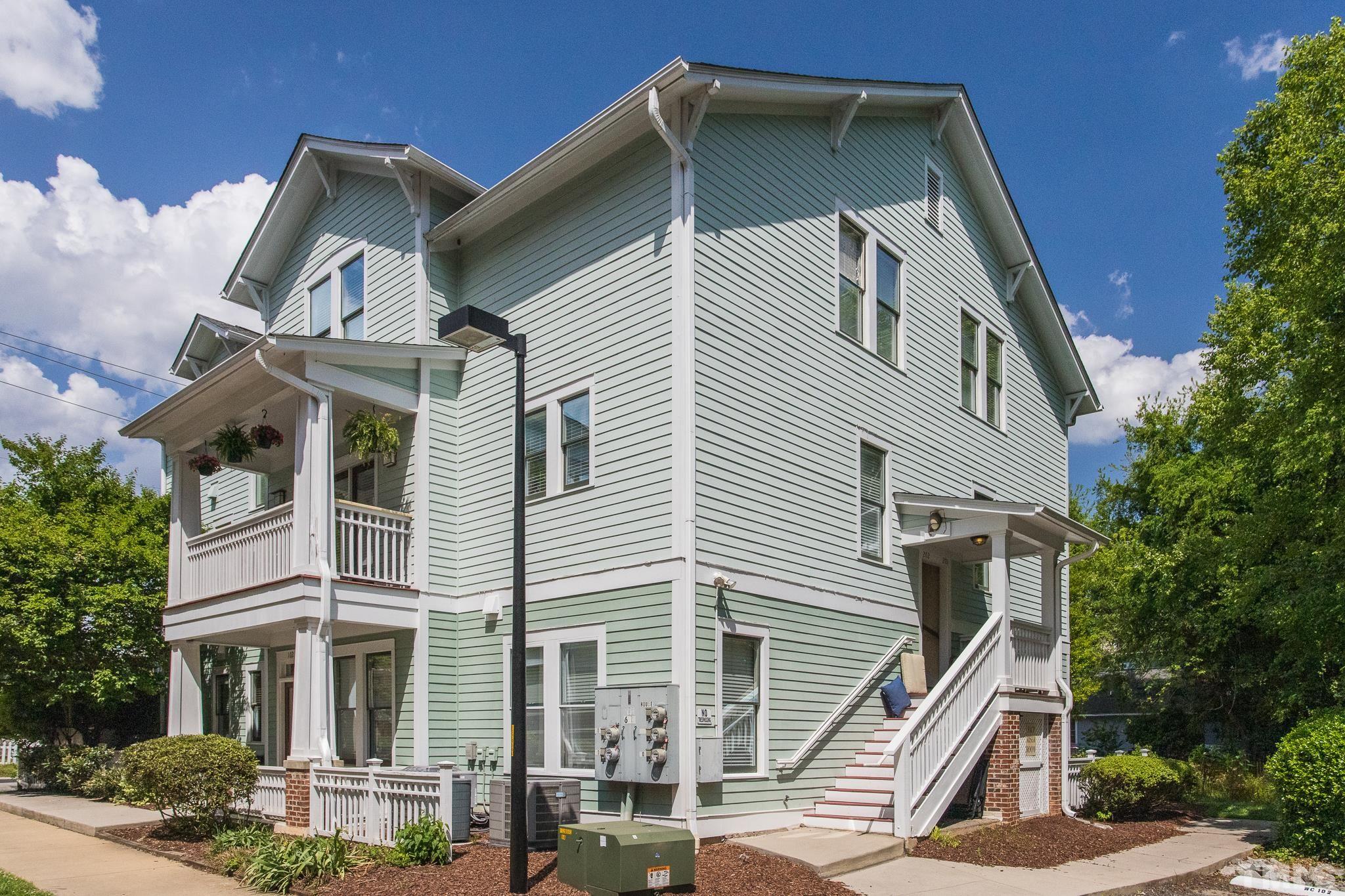 613 West Cabarrus Street, Unit 202 Raleigh, NC 27603 - Photo 24 of 25 a front view of a house